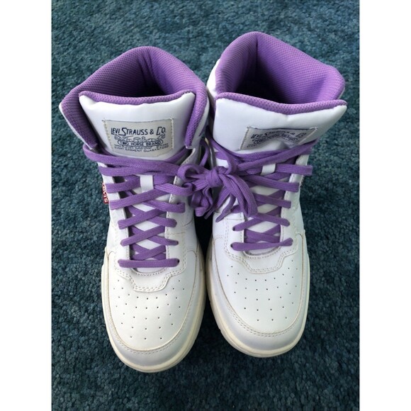 Levi Strauss Womens Lace Up High Tops Shoes Size 9 - Picture 1 of 5